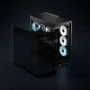 „Corsair FRAME 4500X LX-R RGB“ kompiuterio korpusas, „Mid-Tower“, E-ATX, grūdintas stiklas – Juodas