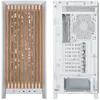Corsair Microsystems Corsair FRAME 5000D WOOD RS, Midi Tower korpusas, PC, Riešutas, Balta, ATX, EATX, micro ATX, Mini-ITX, Plastikas, Plienas, Grūdintas stiklas, Žaidimams