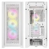 Corsair iCUE 5000D RGB AIRFLOW baltos spalvos | Kompiuterio korpusas