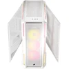 „Corsair iCUE LINK 5000T LX RGB Midi Tower“ Baltas