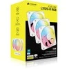 Corsair iCUE LINK LX120-R RGB PWM 3 vnt. pakuotė + šakotuvas, baltas CO-9051054-WW