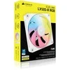 Corsair LX120-R RGB ventiliatorius su LED pašvietimu ir dėžute