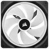 Vienas CORSAIR iCUE LINK QX140 RGB 140 mm magnetinio kupolo ventiliatorius