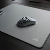 CORSAIR MM Pelės kilimėlis žaidimams, Stoffoberfläche, Anti-Fray-Kanten – grau, L