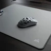 CORSAIR MM Pelės kilimėlis žaidimams, Stoffoberfläche, Anti-Fray-Kanten – grau, L