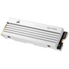 Corsair MP600 Pro LPX NVMe SSD, PCIe 4.0 M.2 Typ 2280 – 2 TB – baltas