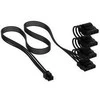 Corsair Premium Sleeved 4x 4-Pin Molex Cables for Type-5 Power Supply – Juodas