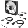 Corsair RS120 II ARGB 120mm Fan, PWM, ARGB - Juodas