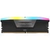 RAM 96 GB „Corsair DIMM 5200“ (2 x 48 GB) dvigubų atminties modulių rinkinys (juodas. CMH96GX5M2B5200C38. „Vengeance RGB“. „INTEL XMP“)