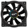 Cryorig Crona S PWM korpuso ventiliatorius, ARGB, 3er Pack – 120mm, juodos spalvos