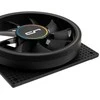 Cryorig Crona S PWM korpuso ventiliatorius, ARGB, 3er Pack – 120mm, juodos spalvos