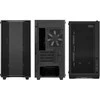 Korpusas Deepcool Micro-ATX CASE CC360 Juodas, Mini-ITX / Micro-ATX, 4, 1x USB3.0, 1x USB2.0, 1x Audio, ABS+SPCC+Tempered Glass, 1×120mm