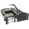 Delock 5.25 Mobile Rack 1 x 2.5 + 1 x 3.5 SATA HDD + 2 x USB 3.0 jungtys