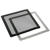 DEMCiflex Dust Filter 140mm, square – juodas/juodas