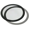 DEMCiflex dust filter 200mm, round – juodos spalvos