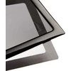 Demciflex dulkių filtras 280mm radiatoriams - juodas/juodas