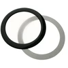 DEMCiflex dust filter 92mm, round – juodos it baltos spalvos