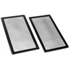 Demciflex dust filter set for DAN Cases A4-SFX, external - juodos spalvos