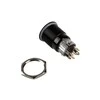 DimasTech Vandalism switch/button 19mm, Blackline Dot – RGB