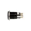 DimasTech Vandalism switch/button 19mm, Blackline Dot – RGB