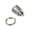 DimasTech Vandalism switch/button 25mm, Silverline Dot – RGB