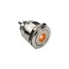 DimasTech Vandalism Button 25mm, Silverline Dot – RGB