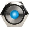 „DimasTech“ vandalizmo jungiklis/mygtukas 22 mm, „Silverline Dot“ – RGB