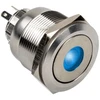 „DimasTech“ vandalizmo jungiklis/mygtukas 25 mm, „Silverline Dot“ – RGB