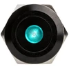 DimasTech vandalizmo jungiklis/mygtukas 22 mm, juodos spalvos taškinis RGB