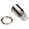 DimasTech vandalizmo mygtukas 19 mm – Silverline – žalios spalvos