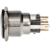 DimasTech Vandalism Button 22mm, Silverline Dot – RGB