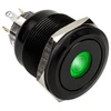 „DimasTech“ vandalizmo mygtukas 25 mm, juodos spalvos taškinis – RGB