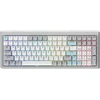 Ducky Cushion 98 Klaviatūra žaidimams, 96%, US išdėstymas (ANSI), Shush Žalias Switches - Sidabrinis