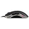 Ducky Feather Black &amp; White pelė žaidimams su Omron Switch