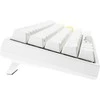 Ducky One 2 Pro Mini Baltas Edition žaidimų klaviatūra RGB LED – Cherry Mėlyna US išdėstymas