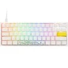 „Ducky One 2 Pro Mini Baltas Edition Klaviatūra žaidimams“, RGB LED – „Kailh Raudona“ (JAV) (SUPAKUOTI KAIP DOVANĄ = 3,
