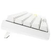 Ducky One 2 Pro Mini Baltas Edition žaidimų klaviatūra, RGB LED – Kailh Brown US išdėstymas