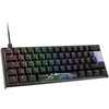 Ducky One 2 Pro Mini Klaviatūra žaidimams, RGB LED - Cherry Juodas