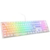 Ducky One 3 Aura Baltas Klaviatūra žaidimams, RGB LED - MX-Silent-Raudona