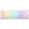 Ducky One 3 Aura Baltas SF žaidimų klaviatūra, RGB LED – Kailh Jellyfish Y US išdėstymas