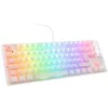 Ducky One 3 Aura Baltas TKL Klaviatūra žaidimams, RGB LED - MX-Raudona