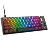 Ducky One 3 Aura Juodas Mini žaidimų klaviatūra, RGB LED – MX-Silent-Raudona US išdėstymas