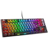 Ducky One 3 Aura Juodas TKL Klaviatūra žaidimams, RGB LED - MX-Silent-Raudona