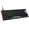 Klaviatūra Ducky One 3 Classic Juodas/Baltas Mini Klaviatūra Erdgas RGB LED - MX-Silent - Czerwona