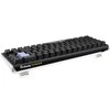 Ducky One 3 Classic Juodas/Baltas SF Klaviatūra žaidimams, RGB LED - MX-Speed-Sidabrinis