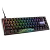 Ducky One 3 Classic Juodas/Baltas SF žaidimų klaviatūra, RGB LED – MX-Silent-Raudona US išdėstymas