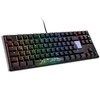 Ducky One 3 Classic Juodas/Baltas TKL Klaviatūra žaidimams, RGB LED - MX-Mėlyna
