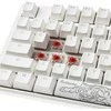 Ducky One 3 Classic Pure Baltas žaidimų klaviatūra, RGB LED – MX-Raudona US išdėstymas