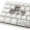 Klaviatūra Ducky Ducky One 3 Classic grynai baltas mini žaidimų klaviatūra, RGB LED - MX-Speed-Sidabrinis