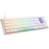 Ducky One 3 Classic Pure Baltas SF Klaviatūra žaidimams, RGB LED - MX-Raudona